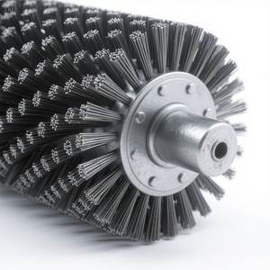 Kunden spezifische DIY industrielle Reinigungs walzen Stahldraht Borsten walzen bürste OEM-Unterstützung nach Konstruktion zeichnungen - Product Image 5