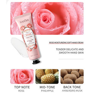 Plant Mini Handcrème Lotion Voor Vrouwen Verfrissende Hydraterende Hydraterende Roos Essentie Whitening En Voedende Hand Geschenk Oem - Product Image 3