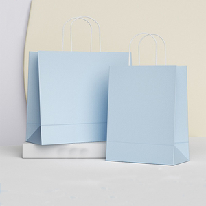 Bolsas de Compras de Lujo con Diseño de Logotipo Personalizado, Bolsas de Regalo al por Mayor, Bolsas de Papel Kraft para Llevar Comida con Asas - Product Image 4