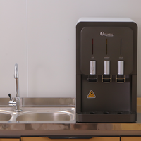Mini distributeur d'eau de bureau avec système de purification UF chaud et froid, machine de traitement de l'eau à prix abordable