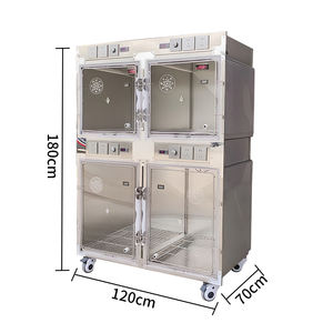 Cage pour animaux de compagnie PAT PET, médicale, universelle, <span class=keywords><strong>en</strong></span> acier inoxydable 304, pour hôpital, cage isolée à oxygène infrarouge, grande cage pour chien, cage vétérinaire LCU avec rayonnement infrarouge - Product Image 1