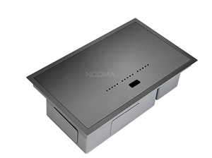 <span class=keywords><strong>2025</strong></span> <span class=keywords><strong>New</strong></span> Arrival Hidden Bồn Rửa Nhà Bếp 304 thép không gỉ handmade bồn rửa nhà bếp với cup máy giặt Bát duy nhất cho thanh - Product Image 3