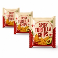 Film Kemasan Keripik Tortilla Pedas - Film Pembungkus Laminasi Cetak Kustom