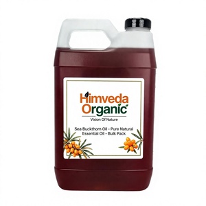 Aceite de Espino Amarillo Himveda Orgánico 100% Puro y Natural, Prensado en Frío con Extracción de CO2, Grado Cosmético, Frutos, Bayas y Semillas - Product Image 1