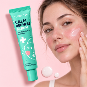 Sérum apaisant Cica Calm à 10 % d'acide azélaïque, formule végétalienne, absorption rapide, sans cruauté, apaise les rougeurs visibles et calme les peaux sensibles, ODM OEM - Product Image 6