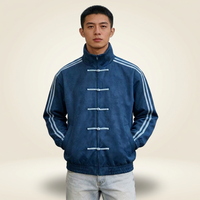 Nouvelle Veste de Sport Extérieure Tendance Style Chinois 2026 – Col Montant, Modèle Couple, Veste Rétro Année Chinoise pour Hommes et Femmes