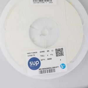 Whole Sale RR1608 0603L2001FT 0603 1608 <b>Resistors</b> Chip <b>Resistors</b> SMD <b>Resistors</b> 2Kohm 1% 1/10W Thick Film <b>Resistor</b> - Product Image 1