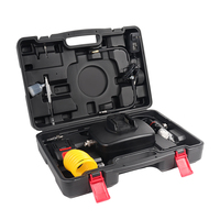 Pistolet à clous électrique portable 12V ABS, batterie au lithium, adaptateurs de valve de buse d'urgence automatiques