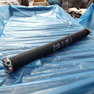 Ressort de torsion pour porte de garage 218, vis industrielle, haute qualité, précision, revêtement noir électrophorétique, remplacement, MIN 16 000 cycles - Product Image 2