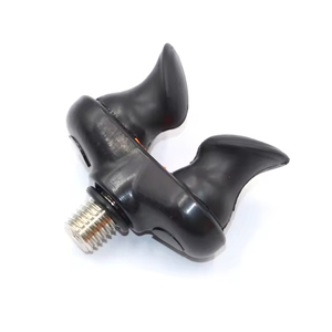 Selco vendita calda nero 4*3cm 32g in acciaio inox poggia calcio <span class=keywords><strong>Carpfishing</strong></span> <span class=keywords><strong>Rod</strong></span> hold morsetti di testa per canna da pesca <span class=keywords><strong>Pod</strong></span> <span class=keywords><strong>Rod</strong></span> poggia - Product Image 1