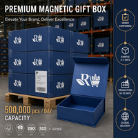 Boîtes rigides de luxe CRD en papier, pliables, avec fermeture magnétique, doublure en éponge, pelliculage mat, logo personnalisé pour parfums et bijoux haut de gamme