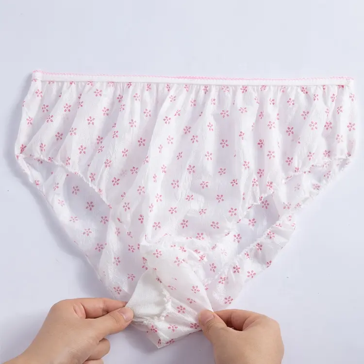 Culotte en papier jetable pour les femmes non tissé jetable culotte