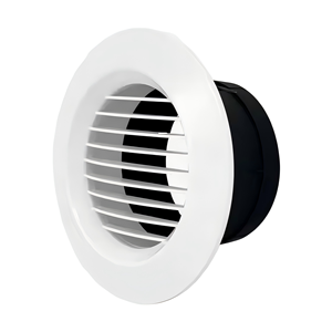 Couvercle de ventilation intérieur de haute qualité système de <span class=keywords><strong>climatiseur</strong></span> rond en plastique ABS persienne droite évent d'air frais - Product Image 1