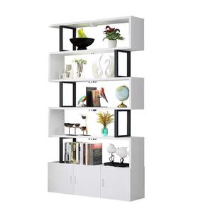 2026 Más Vendido Armario de Almacenamiento de Madera, Estantería y Estante de Exhibición para Salones de Belleza y Peluquería, para Diversos Usos en Barberías, Salones, Gimnasios, Dormitorios, Comedores y Baños - Product Image 2