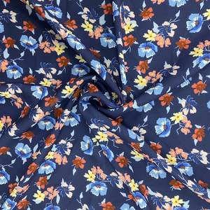 Tessuto in poliestere CDC 16mm in Chiffon <span class=keywords><strong>Crepe</strong></span> de chine stampato disegni colorati per abito e camicette da donna - Product Image 2