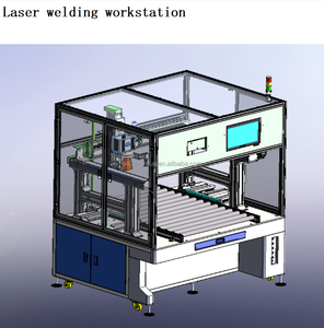 Pin cho ăn phân loại tế bào xếp chồng + Máy dò phân cực + Làm sạch laser + Máy hàn laser chuỗi tốc độ gói tế bào hình lăng trụ - Product Image 2