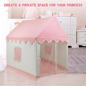 Nuovo Design gioco <span class=keywords><strong>tenda</strong></span> al coperto bambino casa della ragazza casa da sogno castello <span class=keywords><strong>per</strong></span> bambini di natale compleanni - Product Image 5