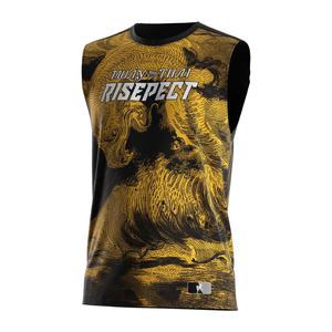 Uniformes de Boxeo Tailandés de Sublimación Suave de Buena Calidad, 2 Conjuntos de Ropa Deportiva de Boxeo Chaleco de Gimnasio Mma para Hombre de Alta Calidad - Product Image 1