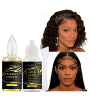 Kit Adhésif et Dissolvant pour Perruques OEM 38ml+30ml – Colle Forte Imperméable pour Dentelle, Dissolvant Rapide Sans Résidus