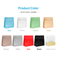 Sachet de thé à café en feuille d'aluminium imprimé sur mesure de 8oz 5lb Pochette zip-lock écologique pour emballage alimentaire pour sushis en gelée pour animaux de compagnie