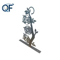 Décoration de bureau, œuvre d'art en fer forgé, Art déco, art moyen-oriental, présentoir combiné pour festival, décoration ethnique pour la maison