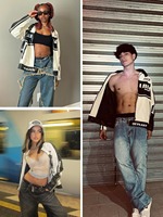 OEM Unisex Üniversite Ceketi Özel Tasarım Rüzgar Geçirmez Su Geçirmez Polyester/Pamuk Saten Nakışlı Beyzbol Koşu Ceketi