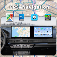 Radio Stéréo Android Universelle Personnalisée en Usine 10.1" 11.5" Double Écran pour Voiture, Prend en Charge 4G Caméra 360 CarPlay GPS Navigation