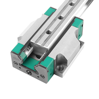 Rail de guidage linéaire haute performance personnalisable Fulex WEH17CA pour système de convoyeur, en acier/alliage d'aluminium, garantie de 6 mois