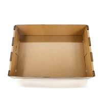 Boîte en carton ondulé personnalisée imprimée OEM Boîte en carton ondulé durable recyclable pour l'agriculture FC banane fraîche