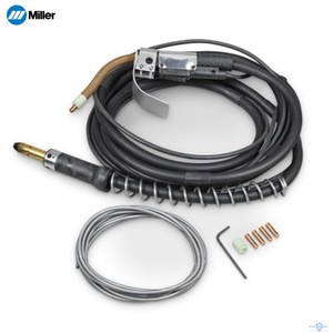 Miller Bernard Btb 500 Semi Automatic Air Cooled MIG <b>Welding</b> <b>Torch</b> Angled Head 3m 3.5m 4m 4.5m 5m - Product Image 5