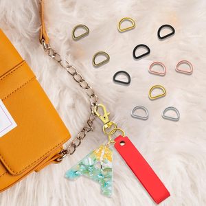 Pieces Metal D Ring Colors Metal <b>Purse</b> Straps Buckle D Shape Multi Purpose Hardware Dee Rings Semi Circular D Ring For Dog Colla - Product Image 4