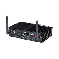 Kansung K355P Fanless 6 * Com 6 * USB Mini PC Core Broadwell I5 5200U 5th 2,2 GHz Mini computadora