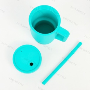 2026 Nieuwe Aanwinst BPA-Vrije <span class=keywords><strong>Baby</strong></span> Drinkbekers Anti-verbrandings- & Valbestendig 9oz Kinder Sippy Cup Voedselveilige Mini <span class=keywords><strong>Baby</strong></span> Tumbler - Product Image 5