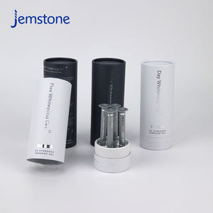 กล่องกระดาษคราฟท์รีไซเคิลคุณภาพสูง เป็นมิตรกับสิ่งแวดล้อม สำหรับบรรจุภัณฑ์เครื่องสำอางและน้ำมันหอมระเหย พร้อมพิมพ์ลาย UV รูปทรงกระบอก - Product Image 3