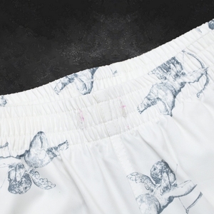 Pantalones Cortos Deportivos Personalizados con Logotipo para Hombre, Pantalones Cortos de Gimnasio, para Natación, Playa, Verano, de Poliéster Transpirable, de 5 Pulgadas, con Pedrería - Product Image 5