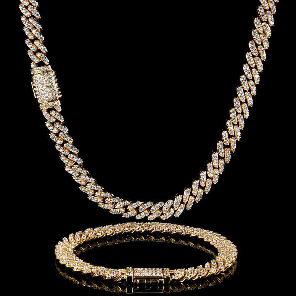 Gold (width 8mm) - bracelet 7 inches (length 17.78cm)