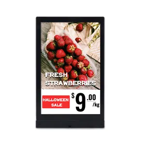 Высокопроизводительный 10,1 дюймов ЖК-дисплей ценовая этикетка супермаркет цифровой плакат для торговых центров