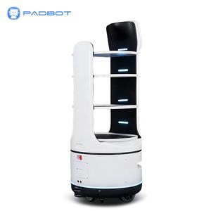 Robot Camarero Inteligente para Entrega Comercial en Restaurantes, <span class=keywords><strong>Repartidor</strong></span> de Comida, Robot Humanoide para Servicio de Alimentos - Product Image 2