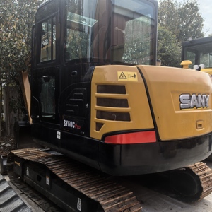 Mini-excavatrice Sany SY60C <span class=keywords><strong>Pro</strong></span> d'occasion, 6 tonnes, en excellent état, avec moteur, pompe et roulement - Product Image 2