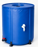 Réservoir d'eau pliable et portable en PVC de haute qualité, capacités 500L, 1000L, 5000L, 8000L, 10000L – Cuve souple en bâche PVC