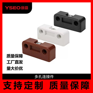 Connecteurs d'angle carrés pour armoires Yisheng Hardware YS025, support d'étagère en plastique pour placard - Product Image 5