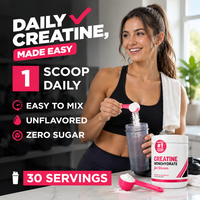 Créatine monohydrate pour femmes avec collagène et BCAA, complément alimentaire en poudre pour la santé musculaire, les cheveux, la peau et les ongles