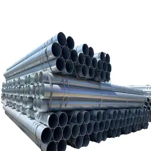 1/6 China Supplier Wholesale 0.6-2MM ISO 65 ASTM BS Pre Galvanized Steel Metal Round Pipe