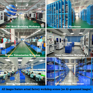 تصنيع منتجات مطاط السيليكون fkm nbr epdm البولي يوريثان مقولب حسب الطلب على شكل قطع غيار سدادة منحنية - Product Image 5