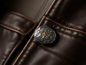 กระดุมเงินสีดำทรงกลมขนาด 5.0 ซม. ประดับด้วยคริสตัลหรูหราขนาดใหญ่ - Product Image 2