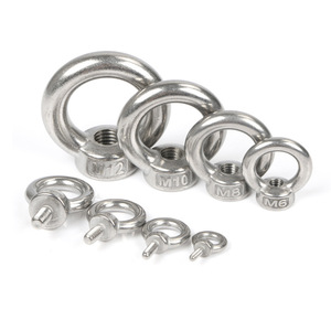 Écrous à œil en acier inoxydable Zhan Zheng M6 M8 M10 M12 M14, anneaux de levage, quincaillerie marine - Product Image 2