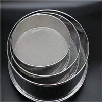 300 12 pouces sol jardinage écran tamis 304 acier inoxydable perforé 1mm 2mm 3mm 4m 5mm 10mm trou rond tamis de Test