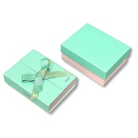Boîte cadeau de luxe personnalisée en papier couché haut de gamme, rectangulaire, à double porte, pliable, avec couvercle magnétique et impression offset
