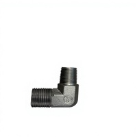 Adaptador Hidráulico Recto de Alta Calidad y Sellado Hermético, de Acero al Carbono y Acero Inoxidable Forjado