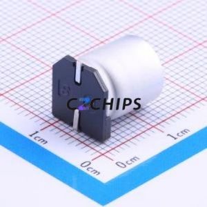 Condensador Sólido SMD 16SVF1000M, D10xL12.6mm (Capacitancia: 1000uF) (Precisión: 20%) (Voltaje Nominal: 16V) - Product Image 2